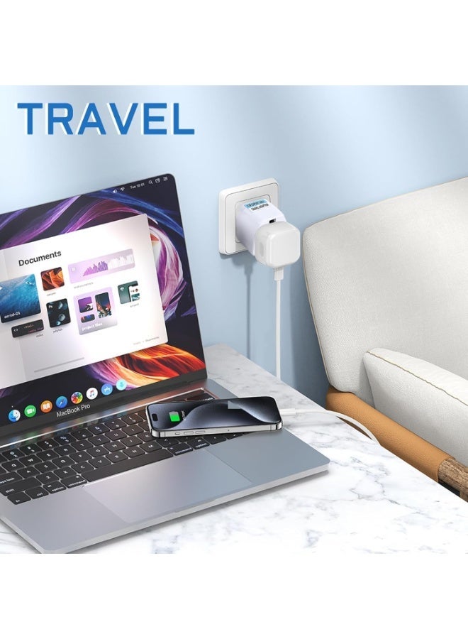 Meetion 4 Pcs Universal Type G UK Plug Adapter – International 3 Pin Travel Converter for US, EU, and AU Devices, Ideal for Laptops, Cameras, Chargers, and More - Image 4