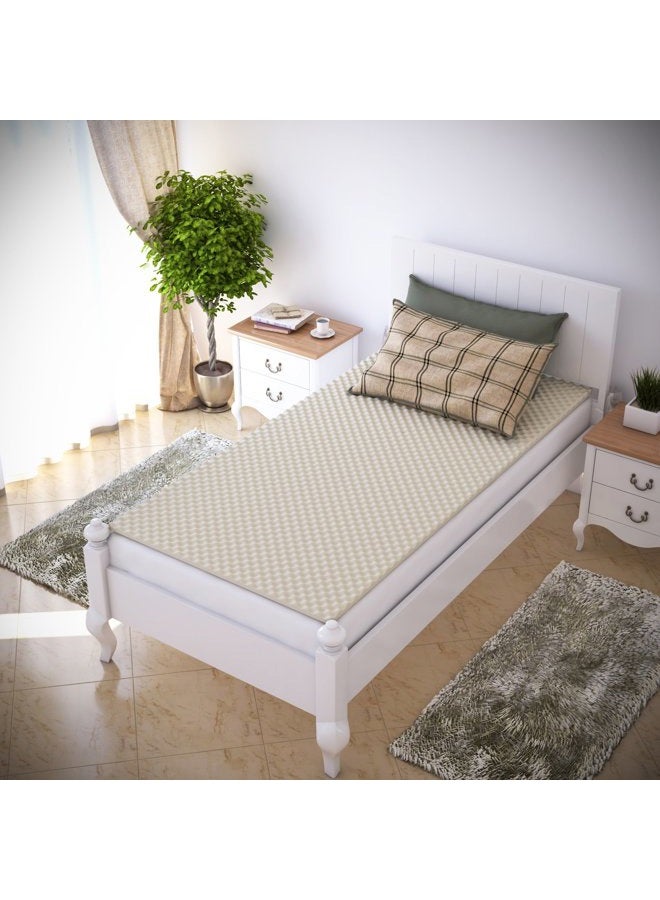 Everyday Home وسادة مرتبة بيضية توين XL مصممة لإضافة راحة ودعم إضافي. رائعة للغرف الجامعية، أسرّة المستشفيات، الأسرّة القابلة للطي، المعسكرات، والمزيد - من Everyday Home - Image 1