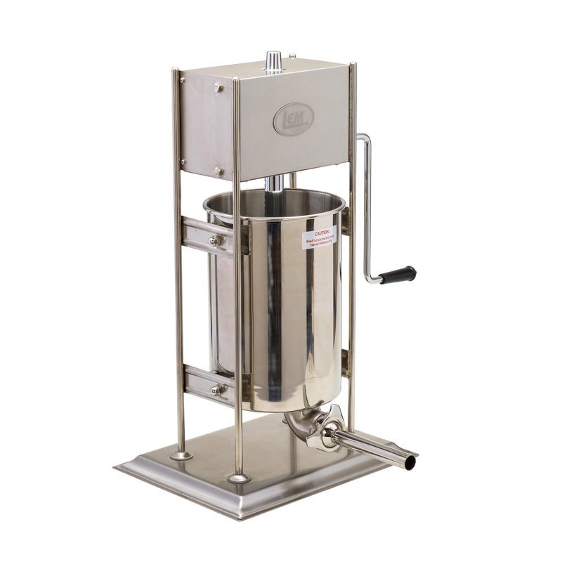 LEM LEM Big Bite Dual Gear 25lb Sausage Stuffer with 2 Speeds 