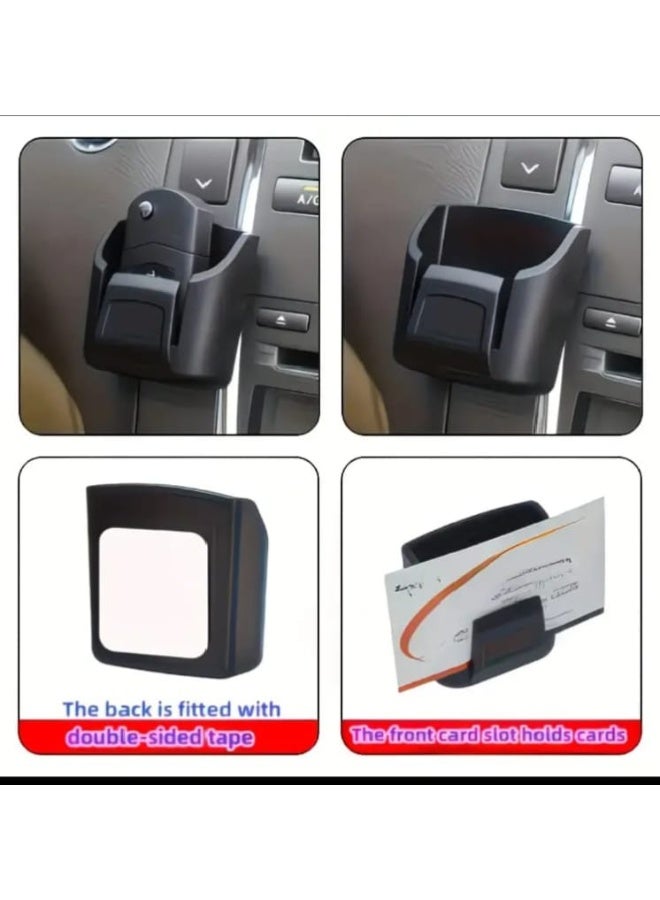 LDQ Key Storage Box, Multifunctional Car Center Console Organizer & Remote Control Holder – Universal Fit Vehicle Storage Stand, Space-Saving Durable Plastic Organizer - Image 2