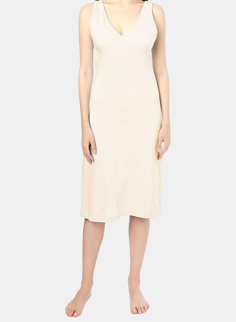 Dahab Cotton Basic V-Neck Full Slip - Image 3