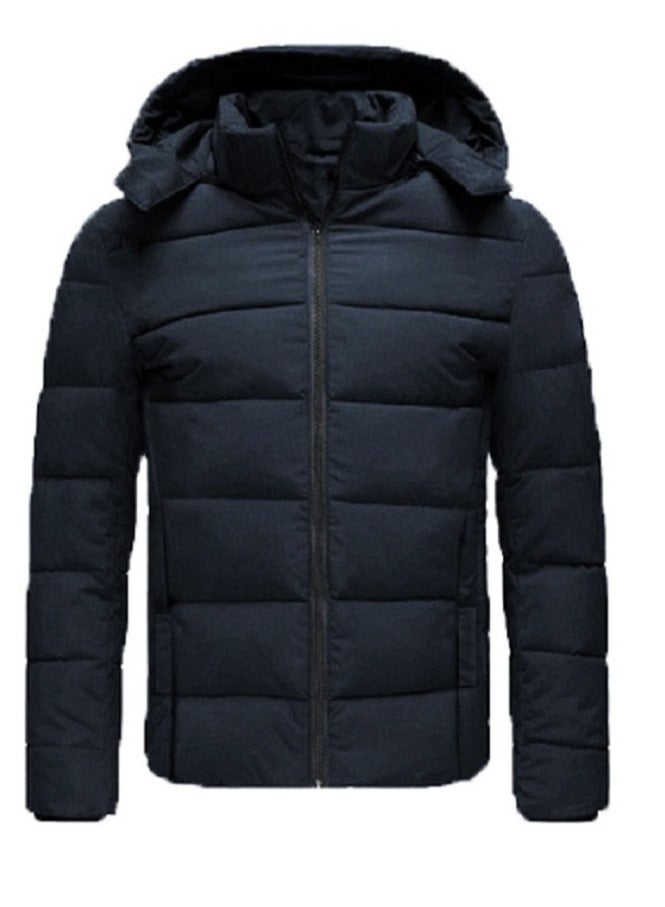 general Puffer Zipped Jacket With Removable Hood - Image 1