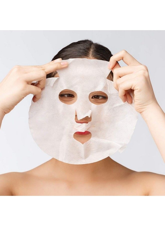 MASKING Cotton Facial Sheet Mask Dry Face Mask Sheet Skin Care Mask Disposable Sheets Reduce Wrinkles Facial Mask For Women Men (Pack Of 100 Pcs)  - Image 5