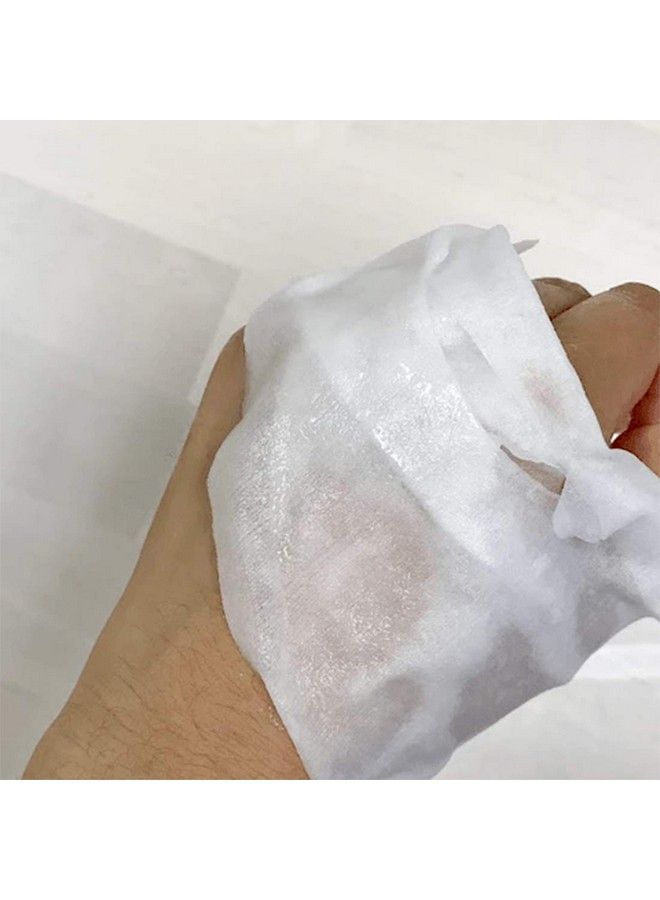 MASKING Cotton Facial Sheet Mask Dry Face Mask Sheet Skin Care Mask Disposable Sheets Reduce Wrinkles Facial Mask For Women Men (Pack Of 100 Pcs)  - Image 4