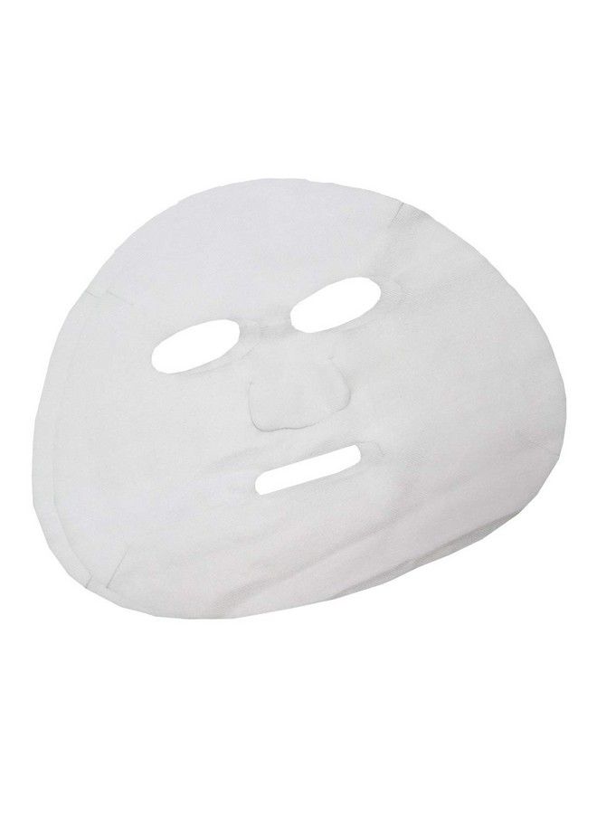 MASKING Cotton Facial Sheet Mask Dry Face Mask Sheet Skin Care Mask Disposable Sheets Reduce Wrinkles Facial Mask For Women Men (Pack Of 100 Pcs)  - Image 3