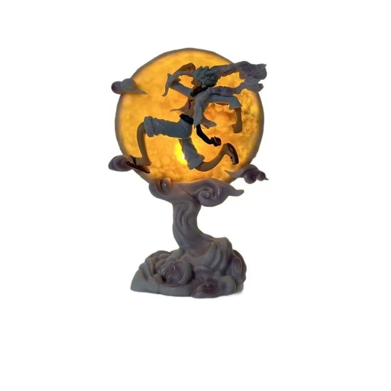 One Piece Luffy Moon Jumping Figure PVC Model - Image 5