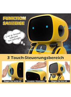 General Smart Robot Kids Toys, Interactive Robot Educational Toys, Gifts for Boys and Girls (English Yellow)  - Image 2