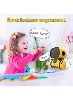 General Smart Robot Kids Toys, Interactive Robot Educational Toys, Gifts for Boys and Girls (English Yellow)  - Image 3