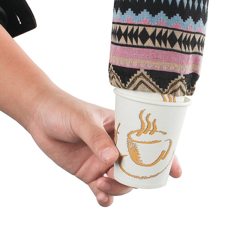 CLS Disposable Cup Storage Drawstring Design Portable Cup Holder - With Hanging Belt Paper Cup Bag for Outdoor Camping Picnic Travel Home Use - Image 2