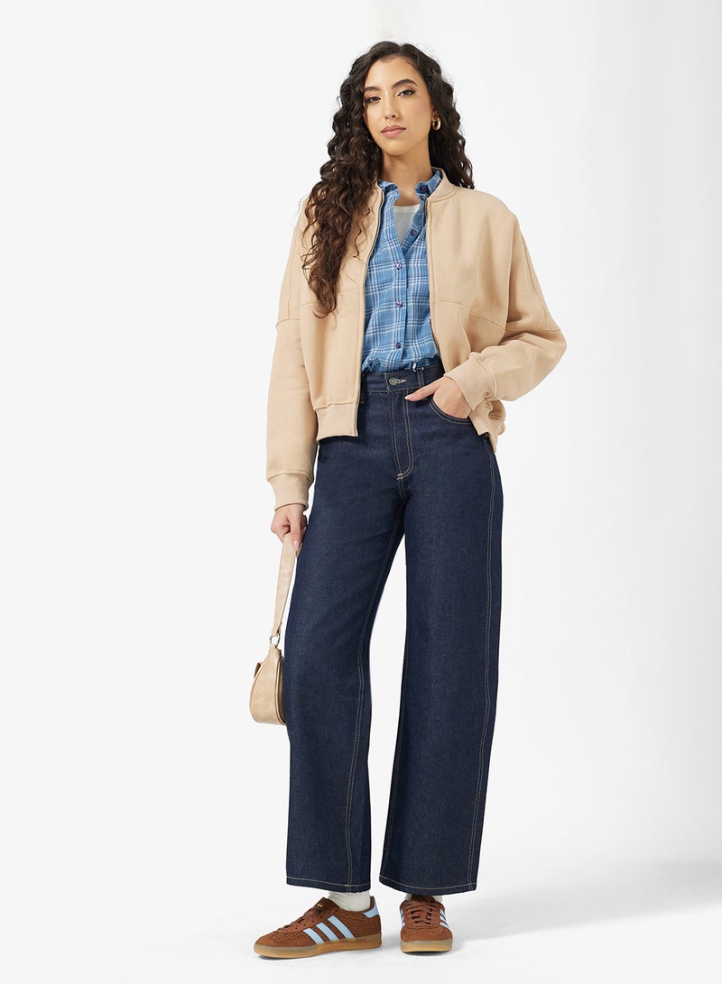 جينجر سترة بومبر بسحاب - Image 4