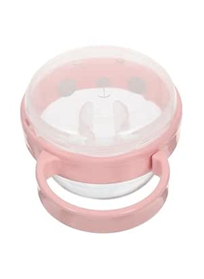 Pink Animal Pacifier Holder Case with Hook Dustproof Storage Box Travel Hygiene Organizer