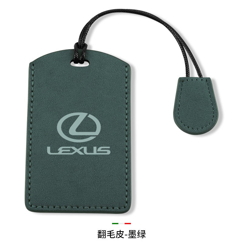 Suitable For Lexus Card Key Cover Ls Suede Isctgs Car Nx200Esrx300Hlx570 Leather Case - Image 1