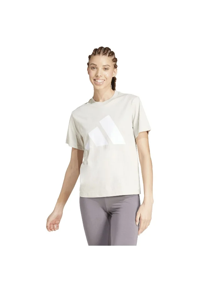 Adidas adidas essentials big logo cotton women graphic t-shirt