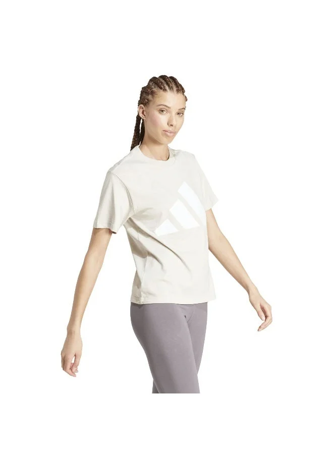 Adidas adidas essentials big logo cotton women graphic t-shirt