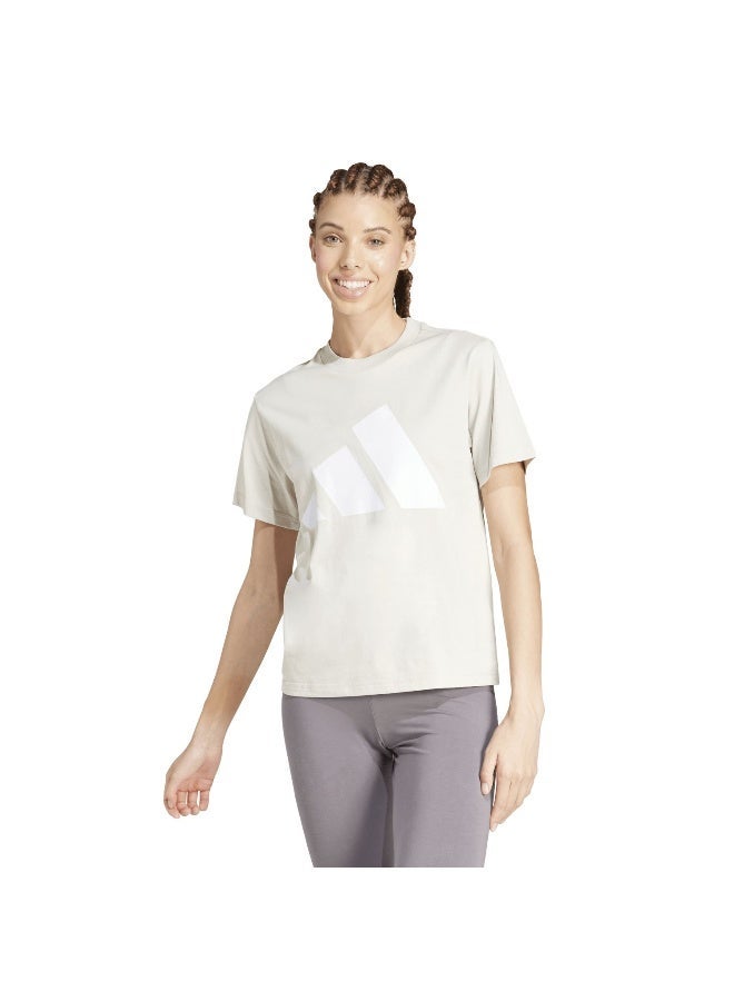 adidas essentials big logo cotton women graphic t-shirt - Image 1