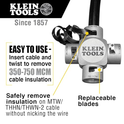Klein Tools 21050 Large Cable Stripper 750350 MCM - Image 3