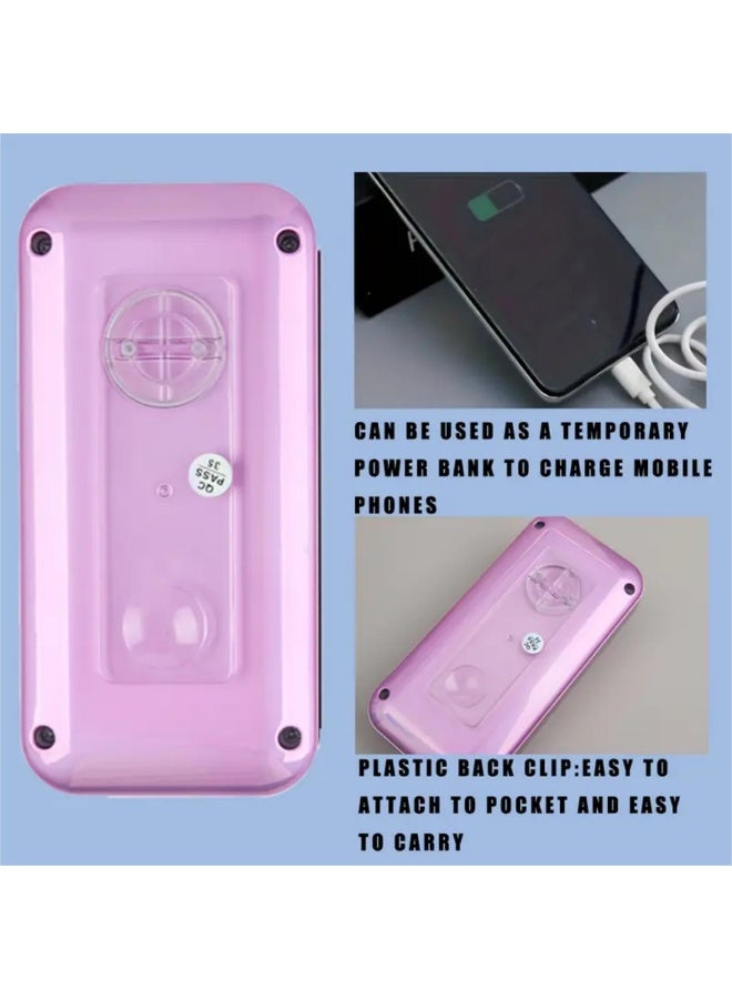 45000 دورة في الدقيقة مع شاشة رقمية - USB قابل لإعادة الشحن حفرة الأظافر المحمولة للمنزل والسفر - Image 5