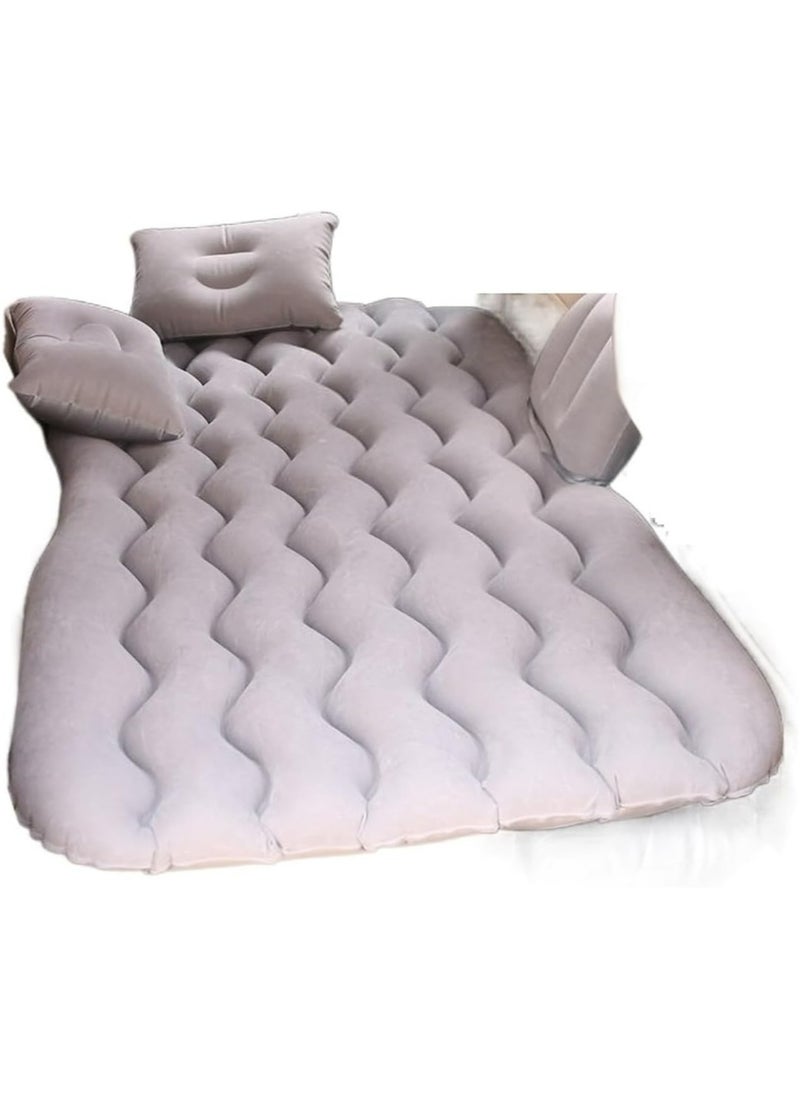 Generic - Portable Inflatable Car Bed Air Bed Outdoors Camping Travel Inflatable Mattress Portable Inflatable Mattress With Pump - Image 1
