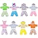 ARTST Baby Doll Clothes12 inch Doll Clothes8 Sets Animal Styling for 101112 inch Baby Girls Boys8 Set - Image 4