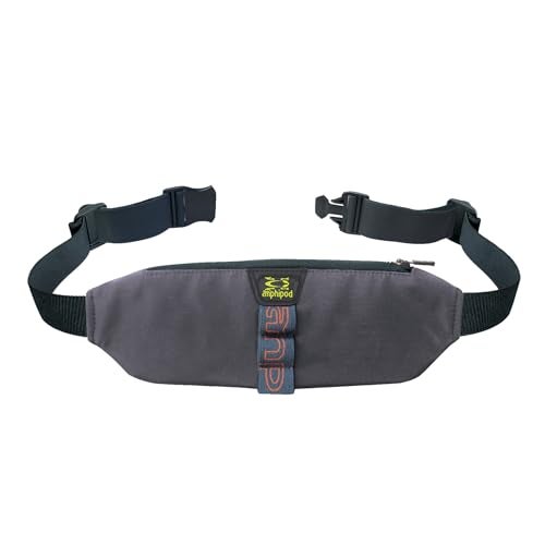 Amphipod AirFlow Trail Pack, Runners Storage Waist Pack Belt for Running & Jogging, Men & Women - Charcoal - XL - Image 1