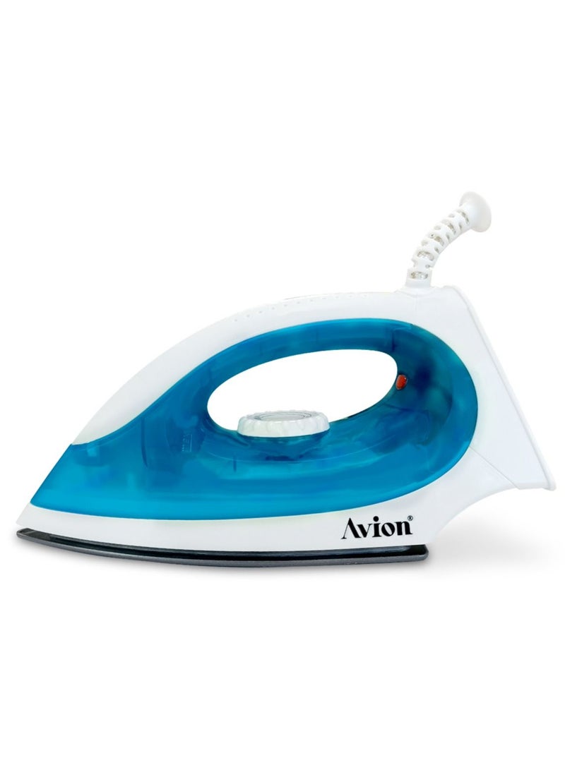 Avion Dry Iron with Non-Stick Coated Solo Plate | Intelligent power -Off Technology And overheat protection Easy access to the desired Temperature - Image 1