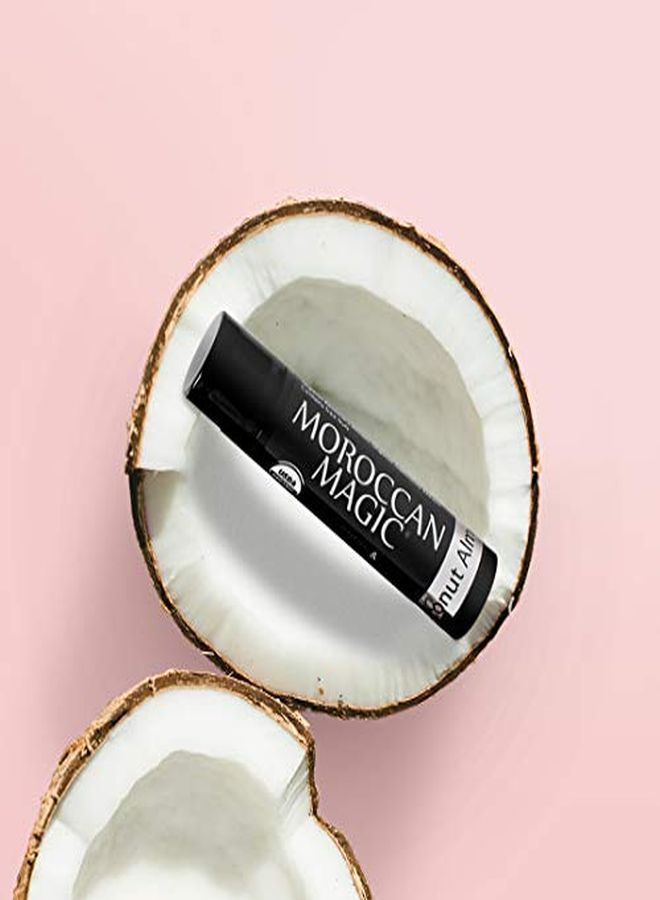 Moroccan Magic Organic Coconut Almond Lip Balm 3 Pack | Made With Natural Cold Pressed Argan And Essential Oils | High Quality Lip Balm | Smooth Application | NonToxic, Cruelty Free - Image 3