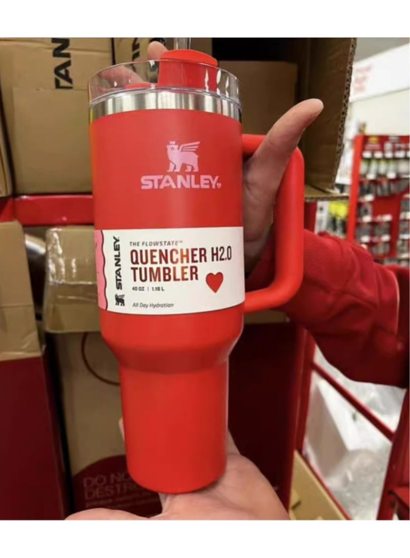 Stanley 1PC Quencher H2.0 FlowState Stainless Steel Vacuum Insulated Tumbler with Lid and Straw for Water, Iced Tea or Coffee, 40 oz  - Image 3