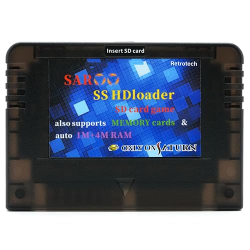 Retrotech Only On Saturn Saroo HD Loader 120 Games in 1 Flash Cart 64gb Includes Retrotech Printed Instructions - Image 3