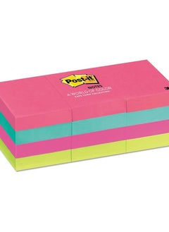 Post It 3M Post-it - Stickey Notes 653-AN Assorted color, 1-1/2 in x 2 in, (34.9 mm x 47.6 mm) Cape Town Collection  - Image 1