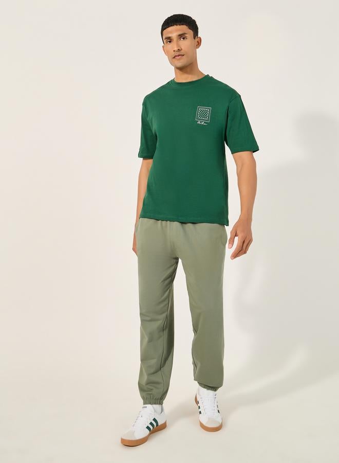 Styli Bandana Print Oversized Cotton T-Shirt  - Image 3