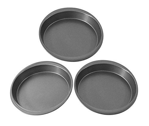 Mainstays 9 Inch Round Cake Pan, 3 Pack - Image 1