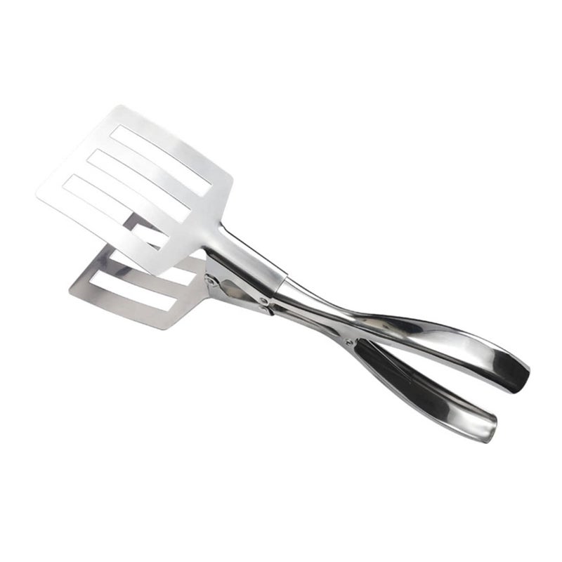Stainless Steel Food Tongs with Heat Resistant Grip for Kitchen Serving and Party Use - Image 2