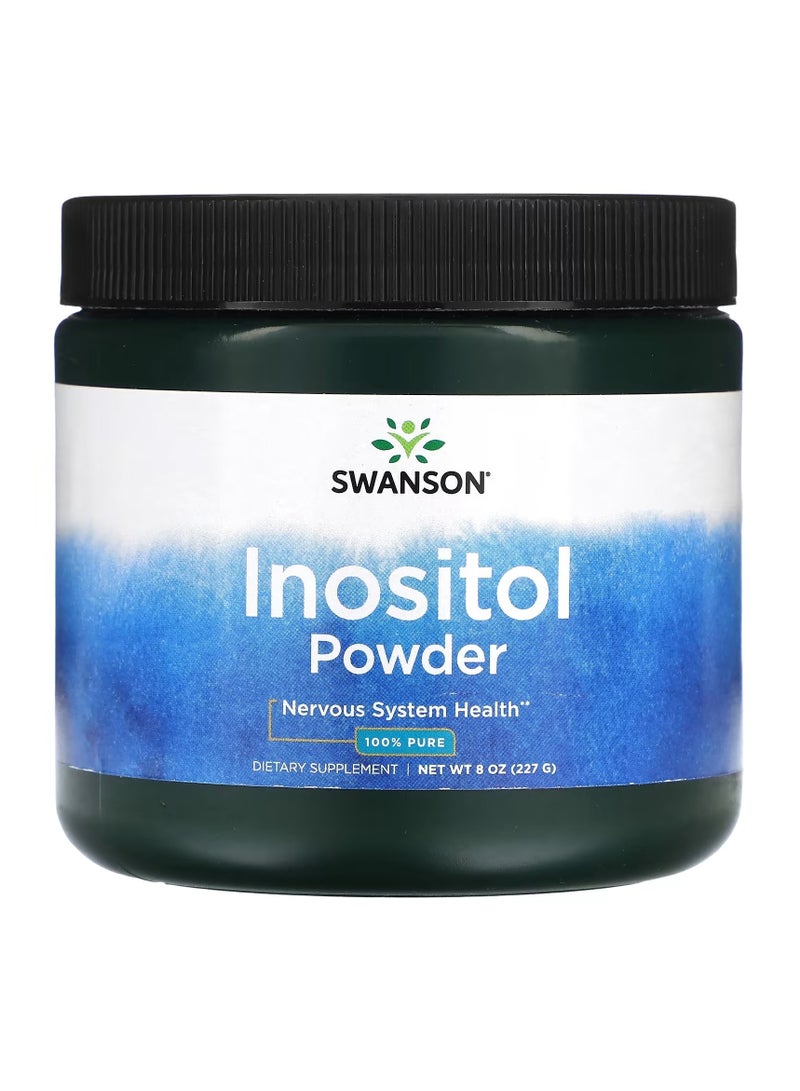 سوانسون، مسحوق إينوزيتول، 8 أونصة (227 جم)