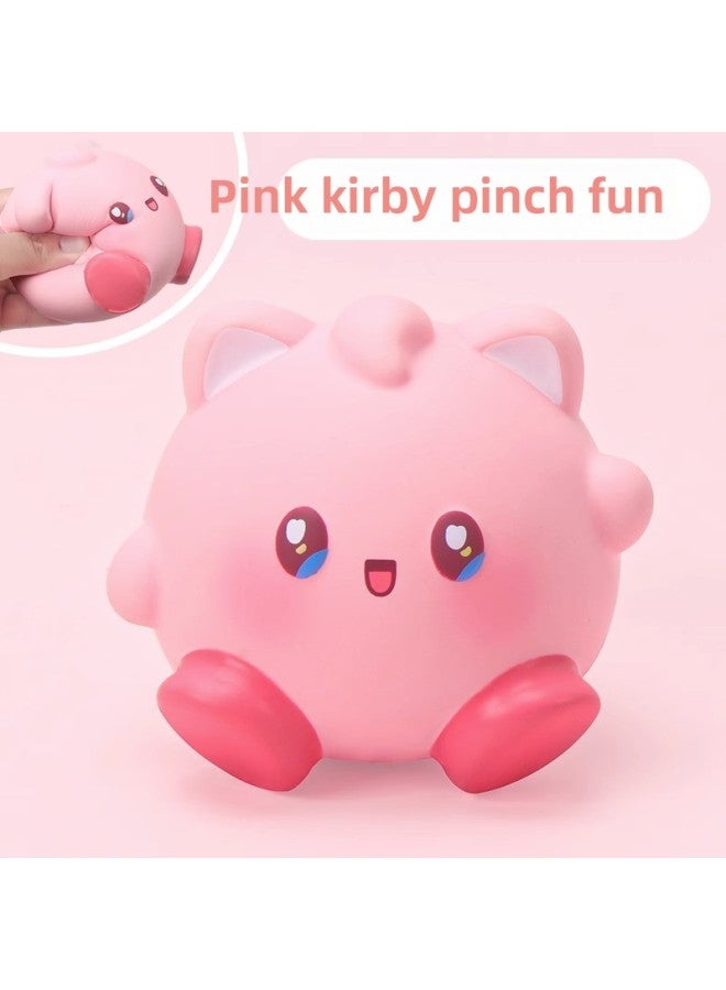 Slow Rising Squishy Toy - Cute Cartoon Design Soft Squishy Fun To Squeeze Play-Color:❤Pink Khaki - Image 1