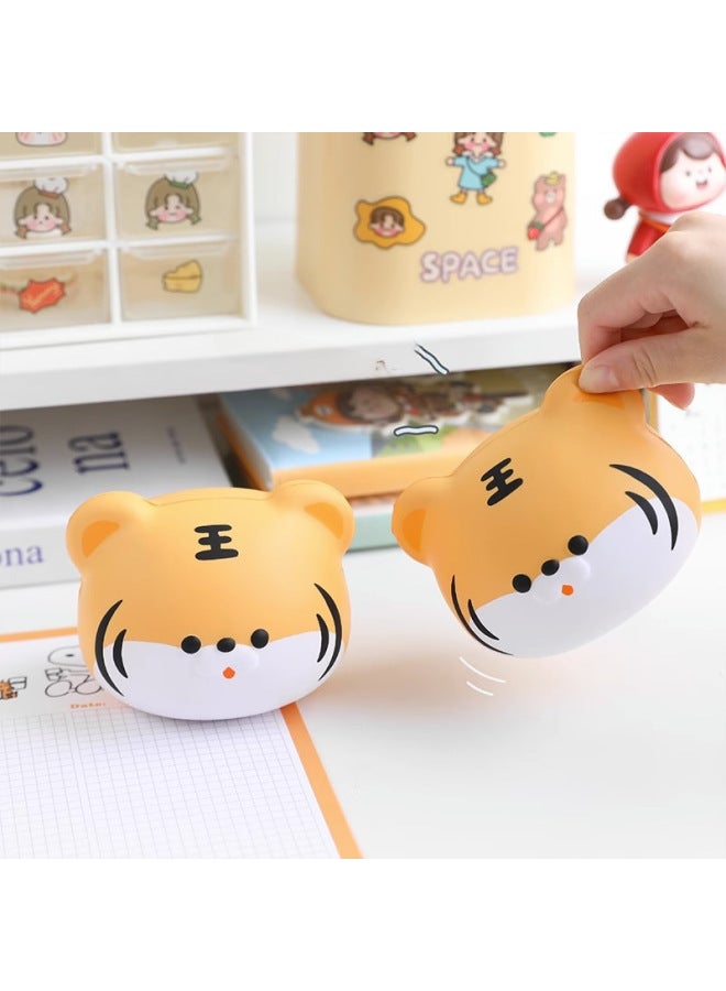 Slow Rising Squishy Toy - Cute Cartoon Design Soft Squishy Fun To Squeeze Play-Color:❤Pink Khaki - Image 5