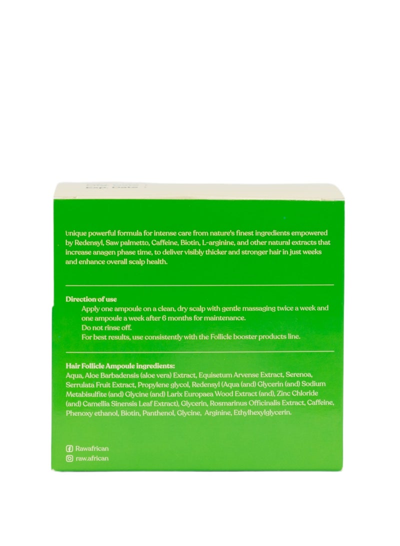 رو أفريكان أمبولات تعزيز بصيلات الشعر (حقن إنقاذ مكثفة) 8X5 مل - Image 5