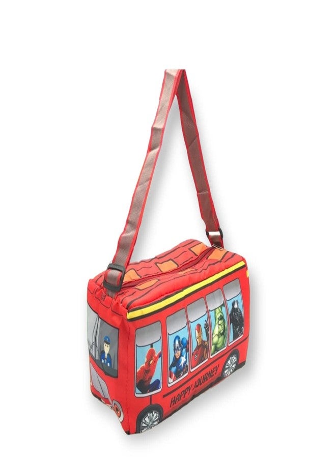 Firstdemand 10L Hand Duffel Bag Small Attractive School Bag Preschool Nursery Kids Toddler School Blue Regular Capacity (Red) - Image 2
