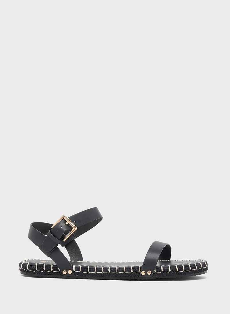 Ginger Double Strap Casual Flat Sandal - Image 1