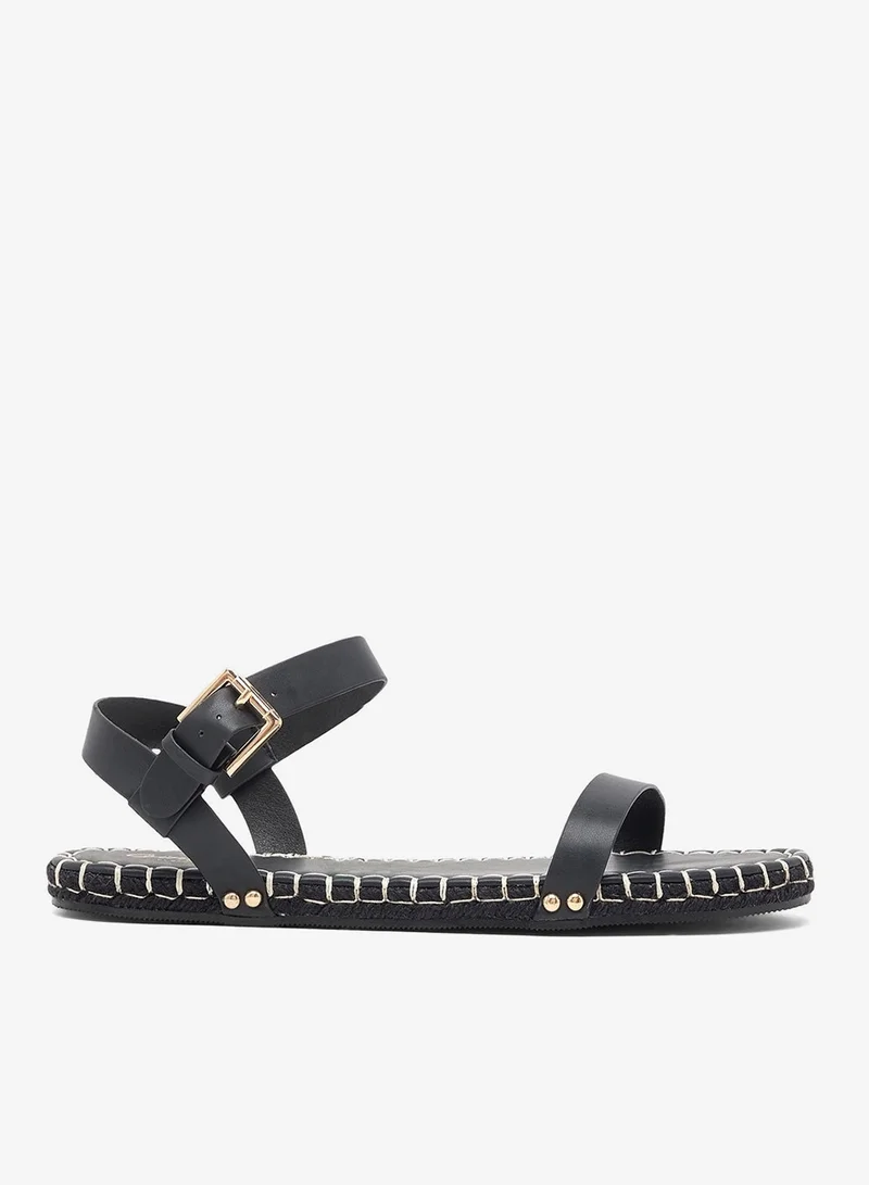 Ginger Double Strap Casual Flat Sandal