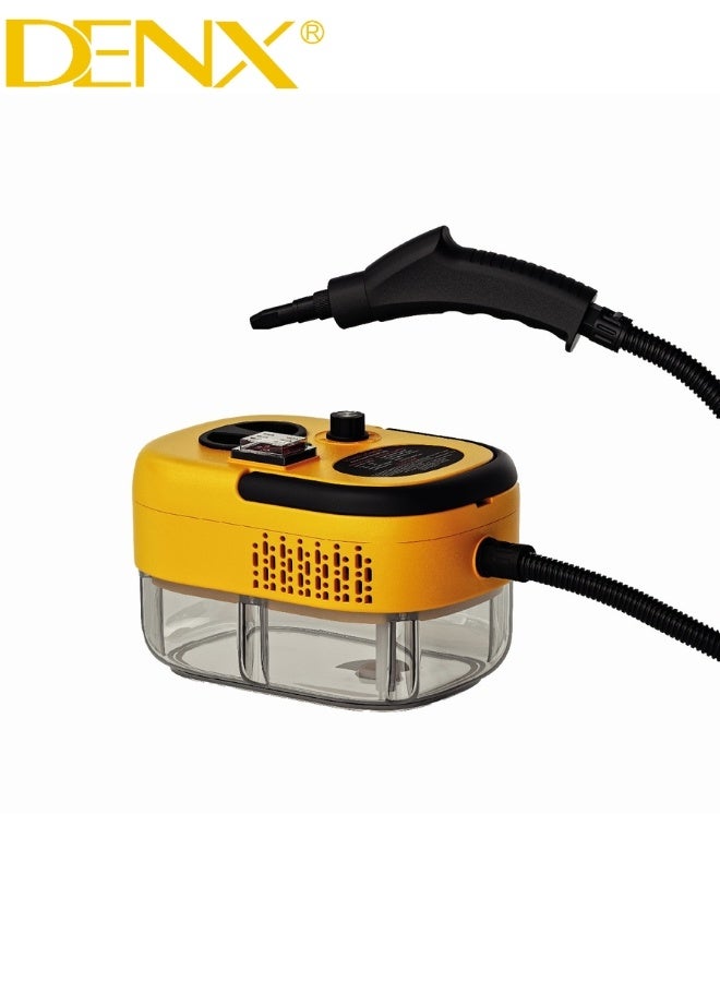 DENX DX2915 Multi-Purpose Steam Cleaner – 1500W Power with High-Pressure Steam for Deep Cleaning and Effective Sanitization of Kitchens, Bathrooms, Glass, Floors, and Furniture – 1.2L Water Tank with Full Accessories to Remove Grease, Dirt, and Bacteria without Chemicals, Safe and Eco-Friendly Solution for a Healthier Home - Image 2