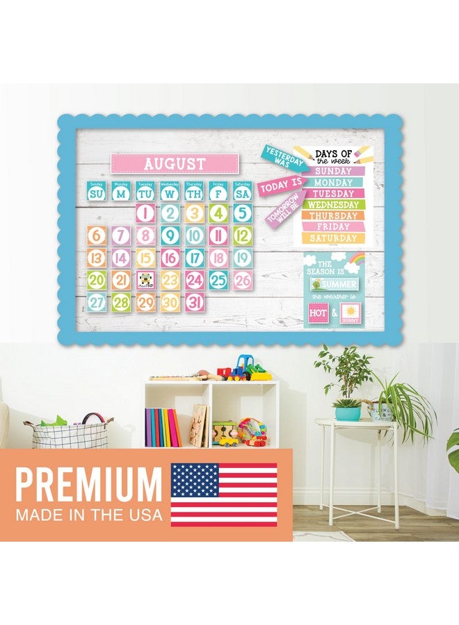 Hadley Designs Colorful Classroom Calendar Set Bulletin Board Bulletin Board Calendar For Classroom Elementary Teacher Calendar Bulletin Board Sets Preschool Calendar For Classroom School Calendar For Classroom - Image 5