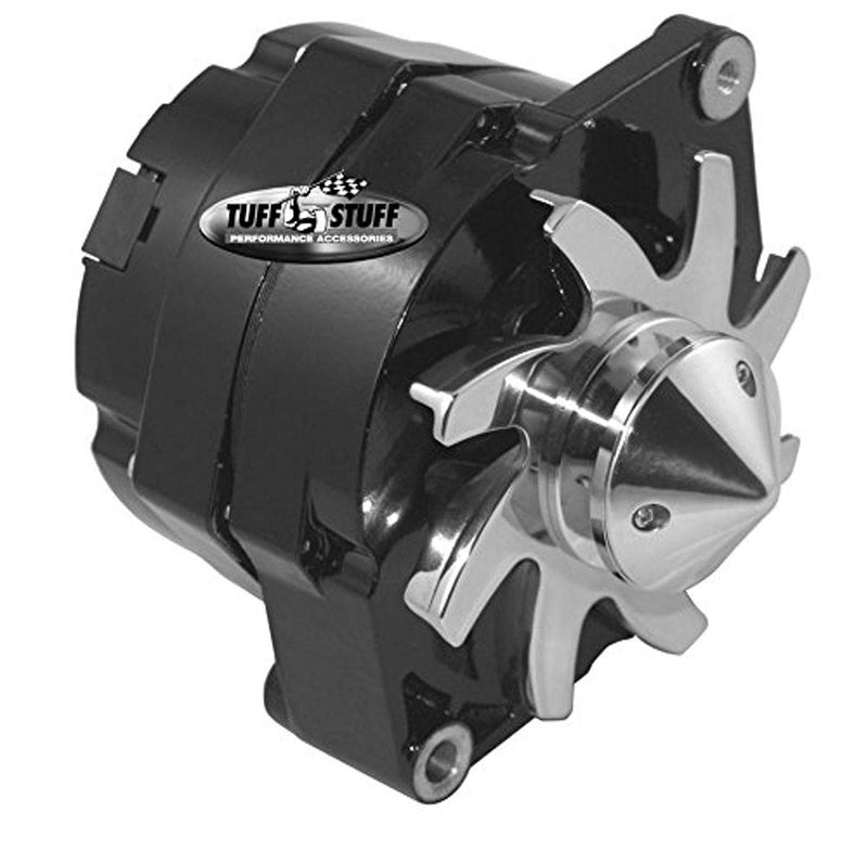 Tuff Stuff 7140FBULL Alternator (140 Amp GM 1 Wire V-Groove), Black - Image 2