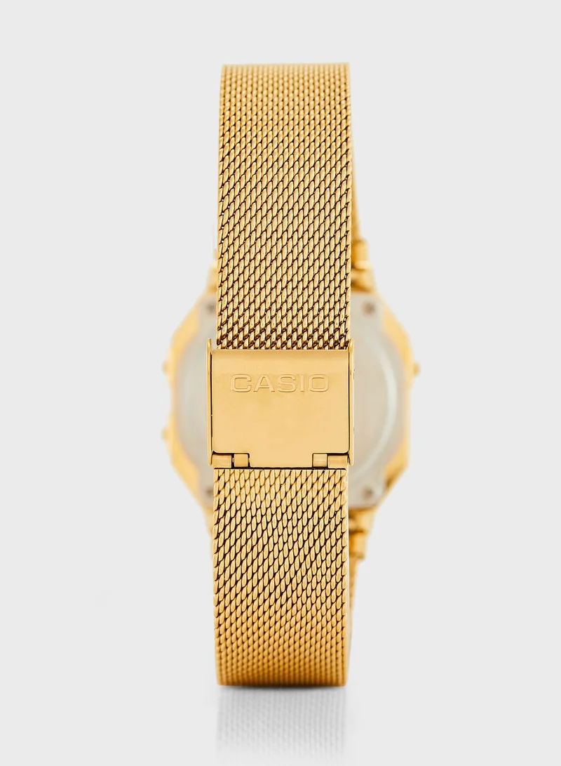 CASIO Steel Strap Digital Watch