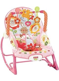 Fisher-Price Fisher Price Toddler Rocker Swing Chair - Multi Color, Y8184 