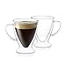 JoyJolt JoyJolt Declan Irish Double Wall Insulated Glasses Espresso Mugs, Set of 2 espresso Cups, 5-Ounces.  - Image 2
