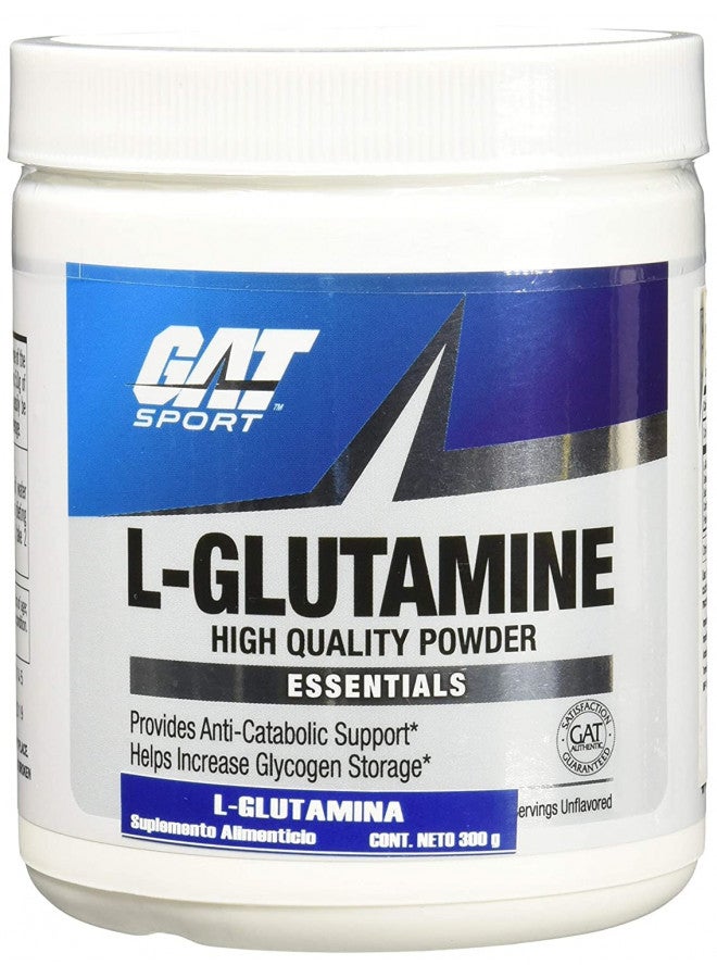GAT SPORT GAT Sport L-Glutamine Unflavored 10.58oz 300g - Image 1