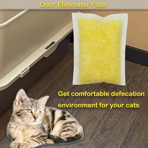 AFJWUZ 6 Pack Odor Removing Refills Compatible with Whisker OdorTrap Pod, for Litter-Robot 4 Filter Pocket or Litter-Robot 3 Waste Drawer - Image 5