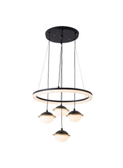 Best Power Modern LED Chandelier Ceiling Light 6213 – 4 Pendant Lamps, 3 Lighting Levels, 80cm Adjustable Length, 102W – Contemporary Hanging Light for Living Room, Dining Room & Bedroom  - Image 2