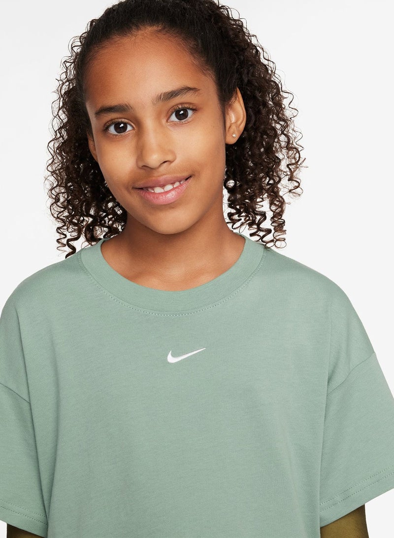 Nike Kids Nsw Essential Boxy Lbr T-Shirt - Image 3