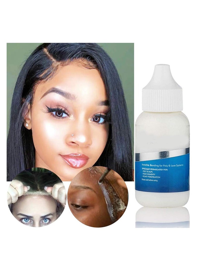 Lace Wig Adhesive Hair Glue Medium Hold for Secure and Natural Looking Poly and Lace Hairpiece Wigs Toupee Systems - Image 5